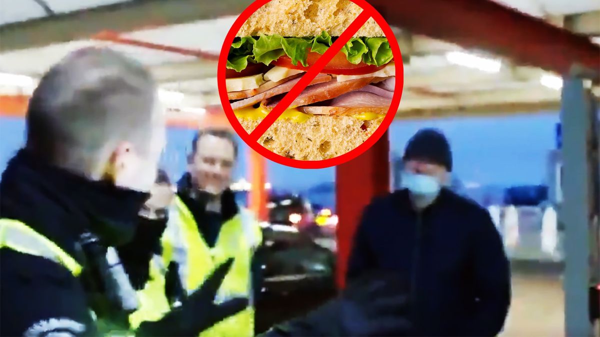 Brytyjczycy nie mogą po brexicie wwozić do Unii kanapek z szynką