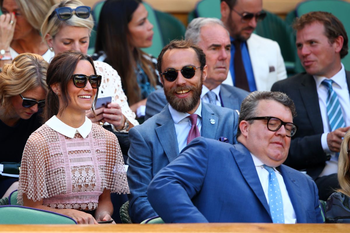 Pippa Middleton na Wimbledonie. Szykowna jak księżna