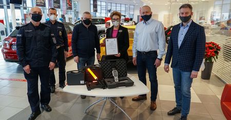 Toyota wspiera Stowarzyszenie Bezpieczny Powiat