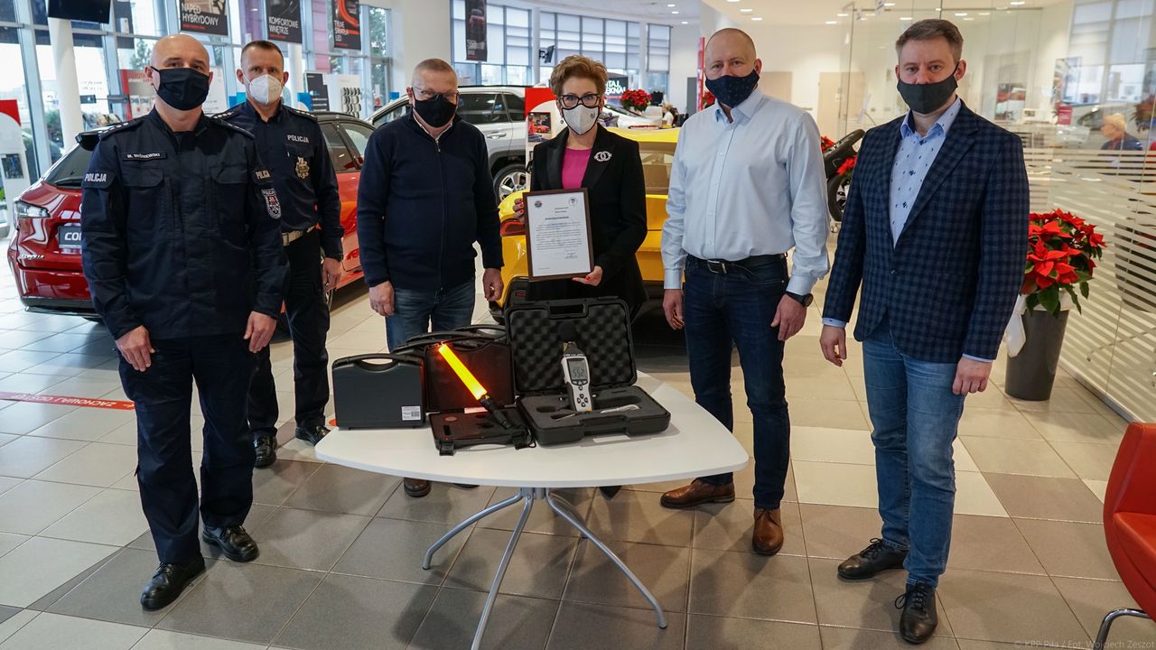 Toyota wspiera Stowarzyszenie Bezpieczny Powiat