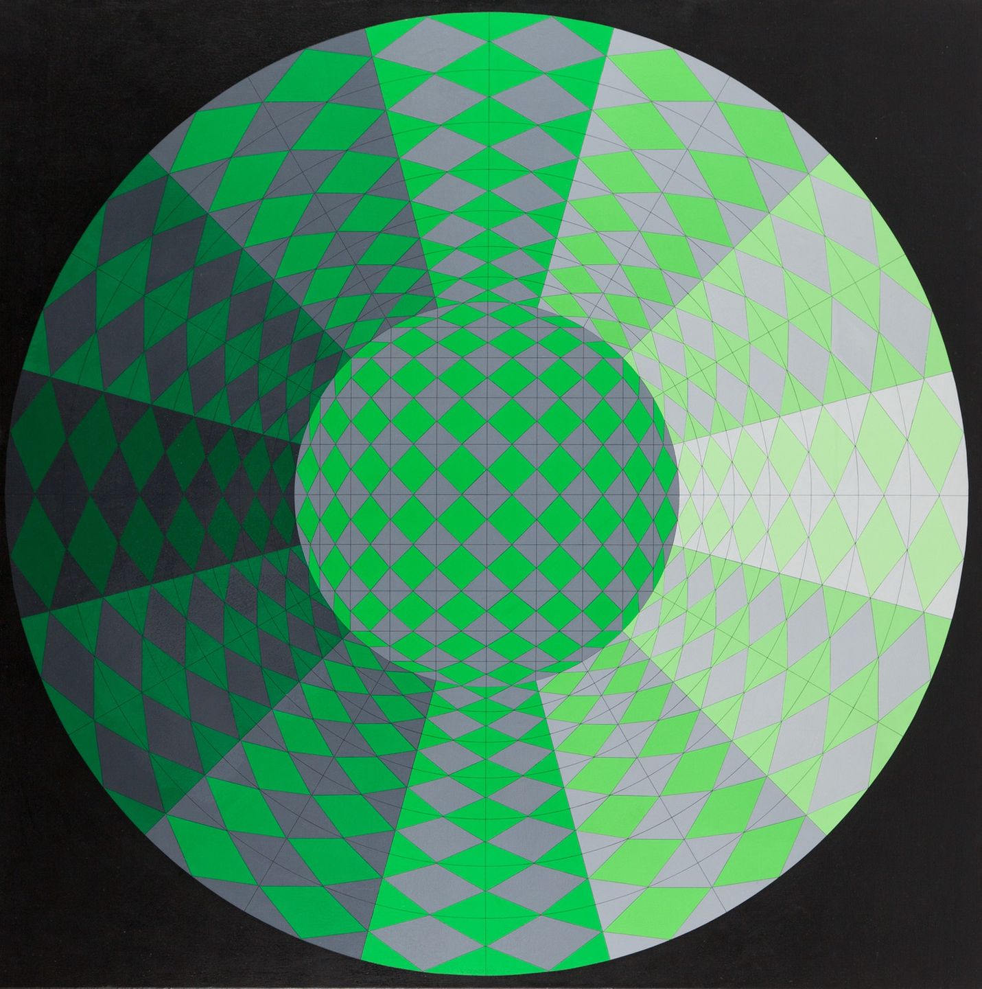 Victor Vasarely, Lynx, 1979 r.