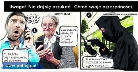 Gliwice. Atak fałszywego policjanta. Tym razem górą seniorzy