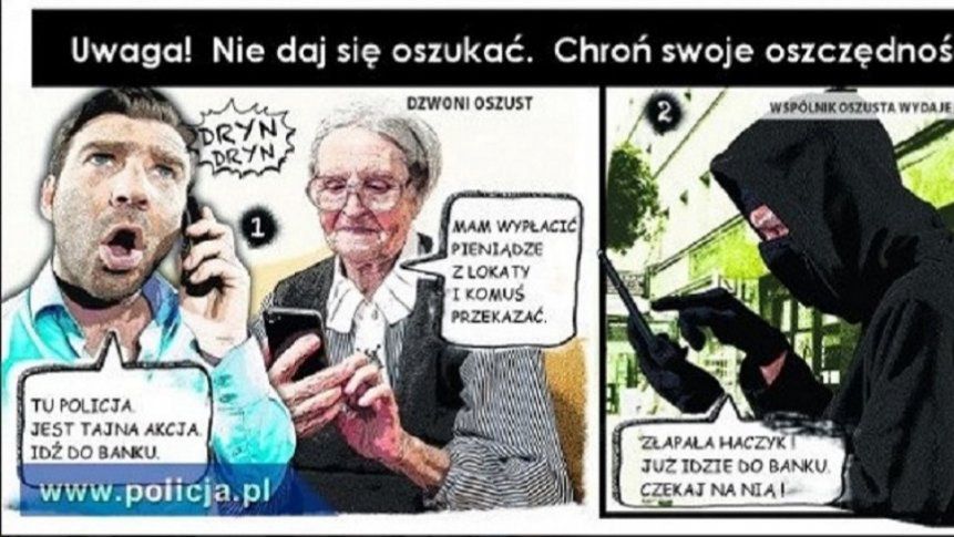 Gliwice. Seniorzy tym razem zachowali czujność i nie dali  się oszukać. 