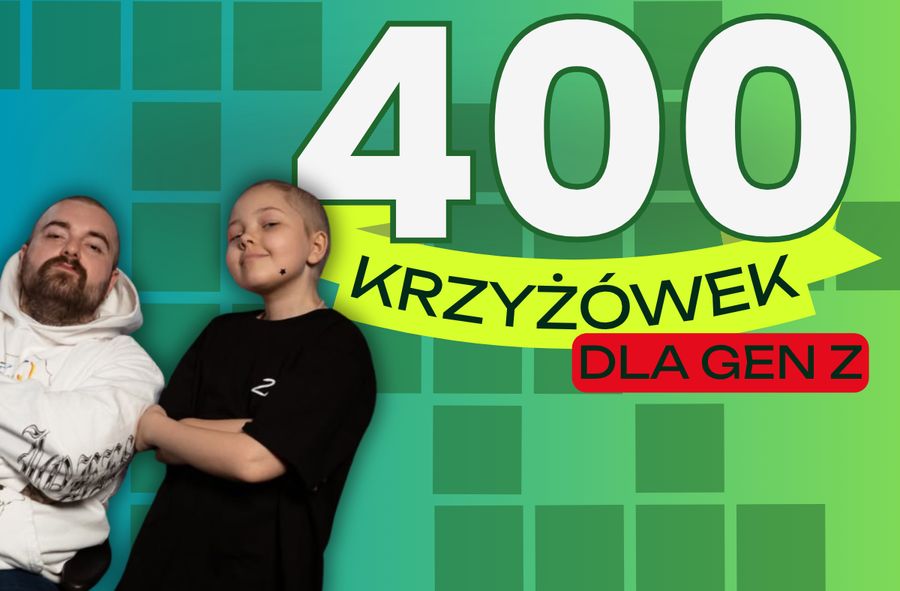 Krzyżówka dla Gen Z. Edycja: "Cięgle tutaj jestem (diss na raka)