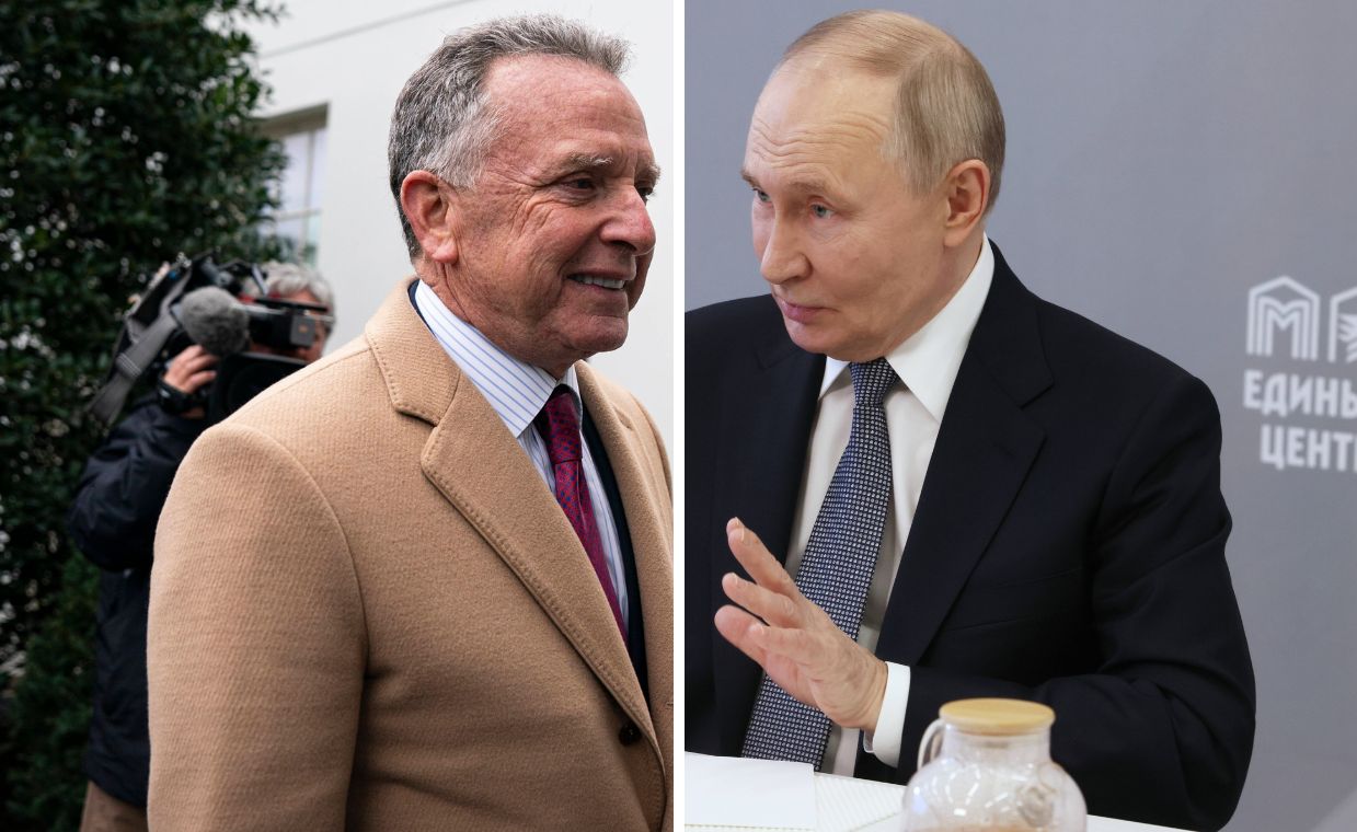 Steve Witkoff and Vladimir Putin