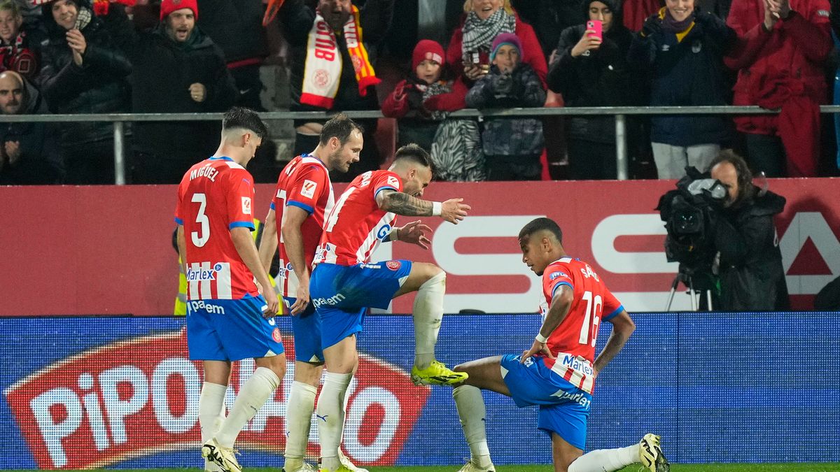 PAP/EPA / PAP/EPA/Siu Wu / Girona wróciła na 2. miejsce w La Lidze