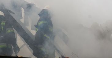 Pożar domu w Opolskiem