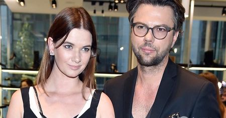 Modne małżeństwo na salonach: Karolina Malinowska i Olivier Janiak na otwarciu luksusowego butiku