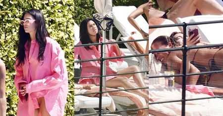 Przemęczona Dua Lipa relaksuje się w Portofino, TULĄC przyjaciółkę (ZDJĘCIA)