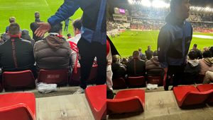 Niebywałe sceny na meczu Lecha. Kibic nie miał miejsca