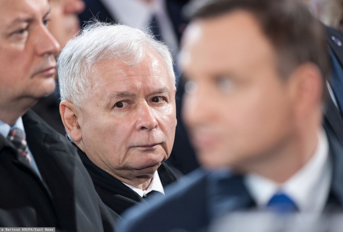Jarosław Kaczyński i Andrzej Duda. Spór o aborcję