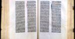 Drogocenny reprint Biblii Gutenberga