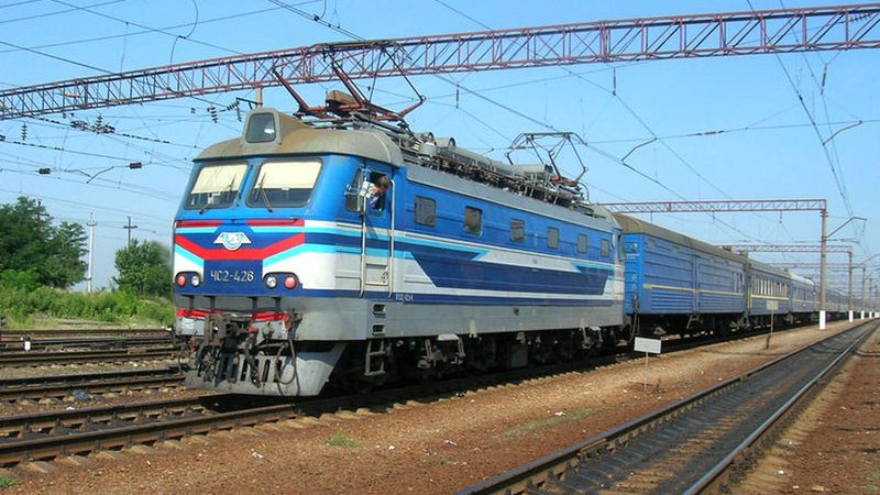 Pociąg kolei ukraińskich