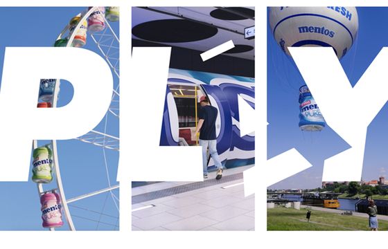 Fake Out Of Home w kampanii Mentosów „Yes To Fresh”