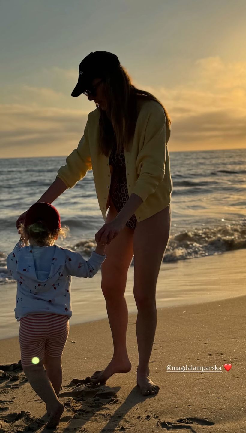 Magdalena Lamparska eksploruje USA z rodziną