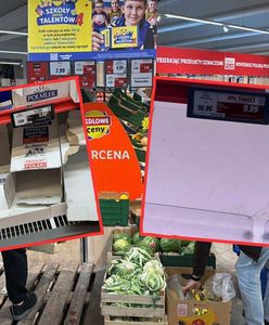 Lidl, godzina 15.50. "Jakby przeszło stado bydła"