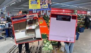 Lidl, godzina 15.50. "Jakby przeszło stado bydła"