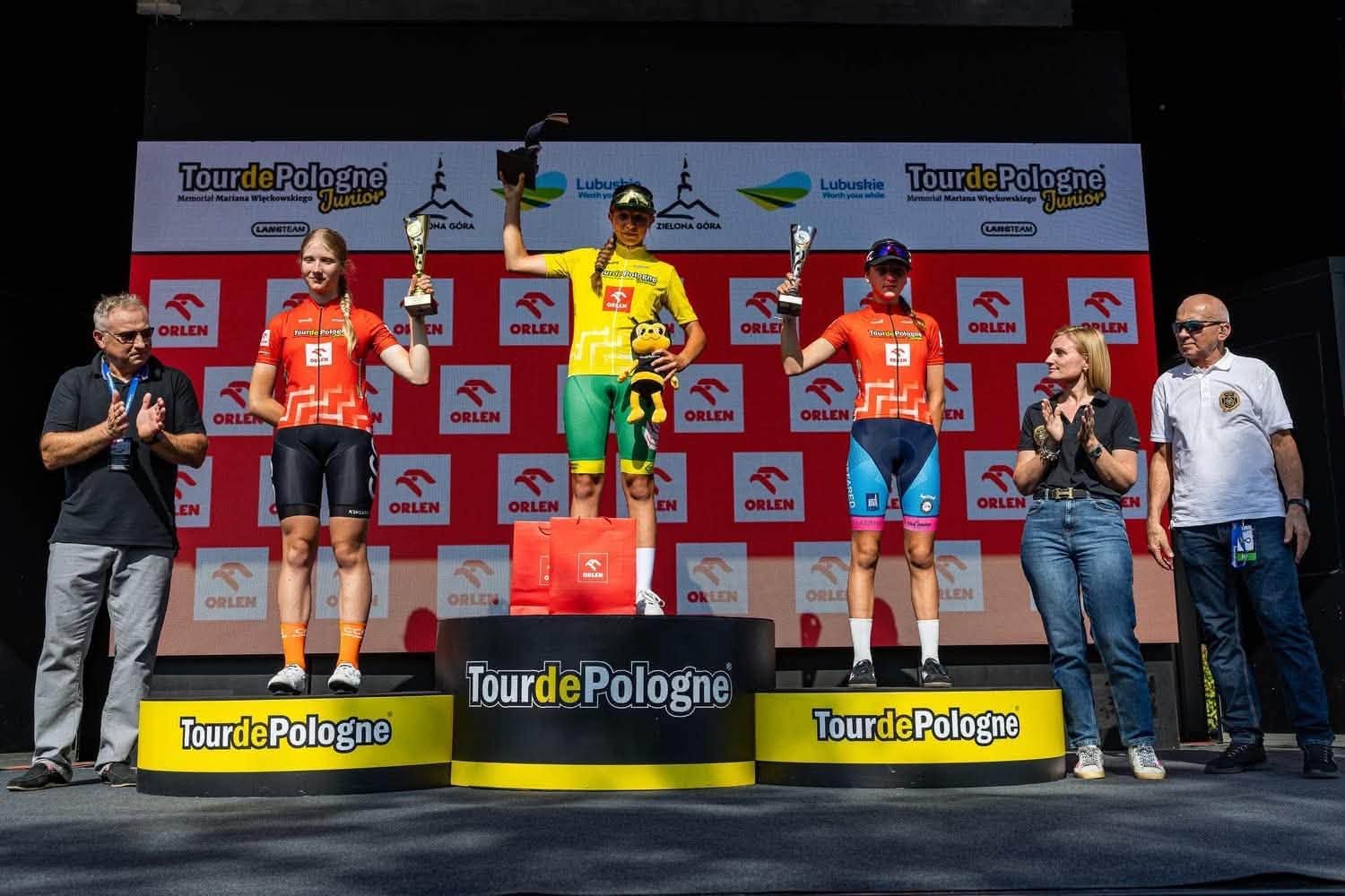 Kolarze KKS Łysomice wystartowali na Tour de Pologne Junior