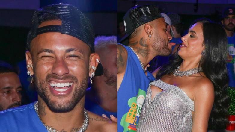 Figlarny Neymar dokucza CIĘŻARNEJ partnerce