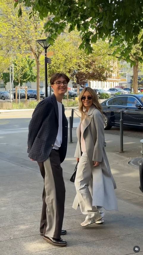 Małgorzata Rozenek z synem