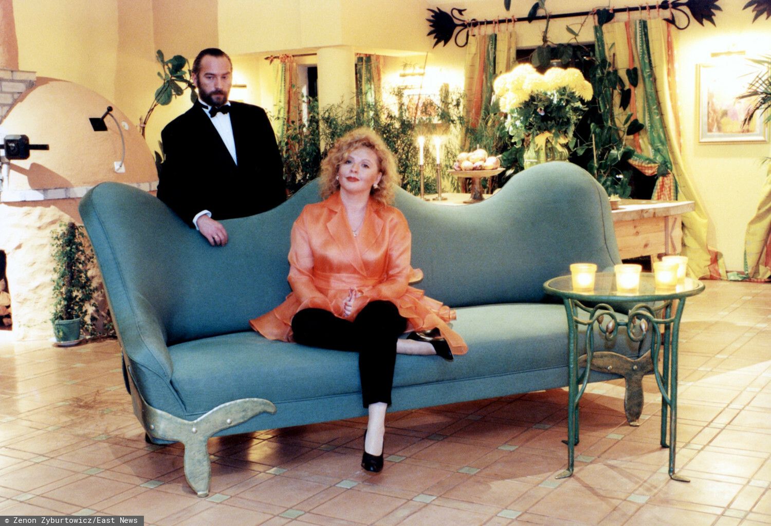 Magda Gessler i Piotr Gessler w 1996 r.