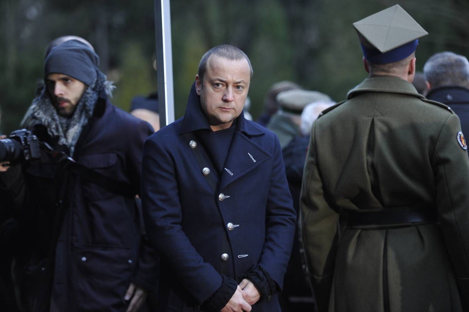 Czesław Mozil. Pogrzeb Aliny Janowskiej