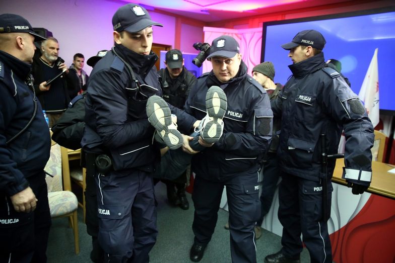 Wybory samorządowe 2014. PKW: nie zapraszaliśmy osób, które okupowały siedzibę Komisji