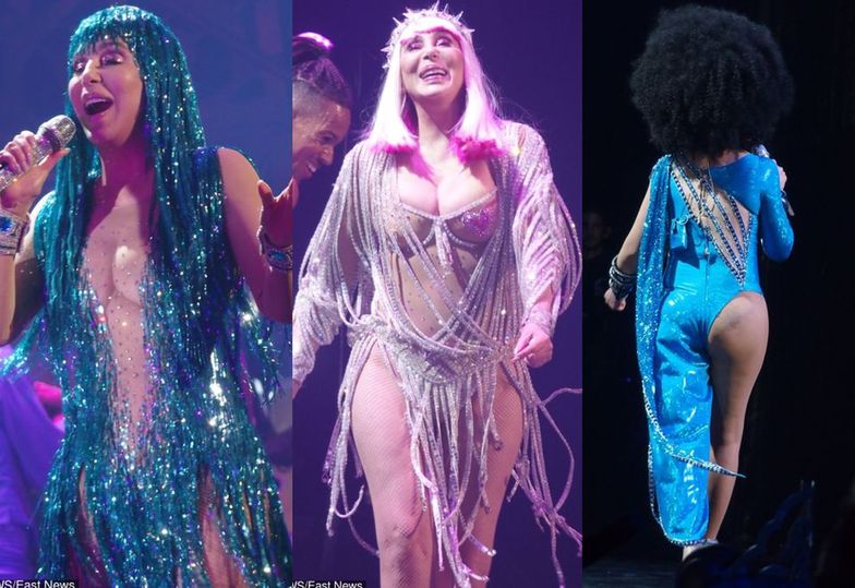 Cher na koncercie w Las Vegas