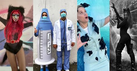 Halloween 2021. Przebrania zagranicznych gwiazd: Katy Perry, Orlando Bloom, Irina Shayk, Reese Witherspoon...
