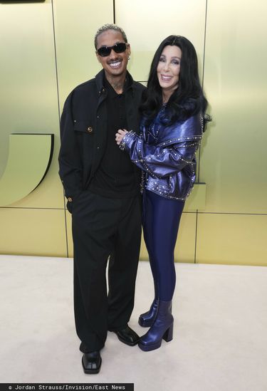 Cher i Alexander Edwards - pokaz Versace