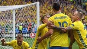 Zlatan Ibrahimović w szerokiej kadrze Szwecji na igrzyska