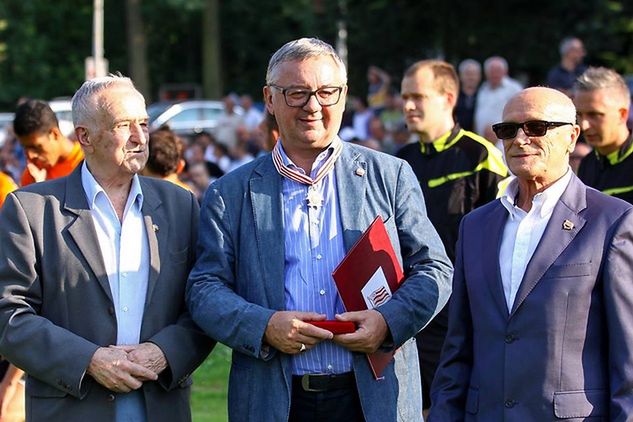 Od lewej: Jerzy Łudzik, Janusz Filipiak i Antoni Smoleń / fot. Krzysztof Porębski