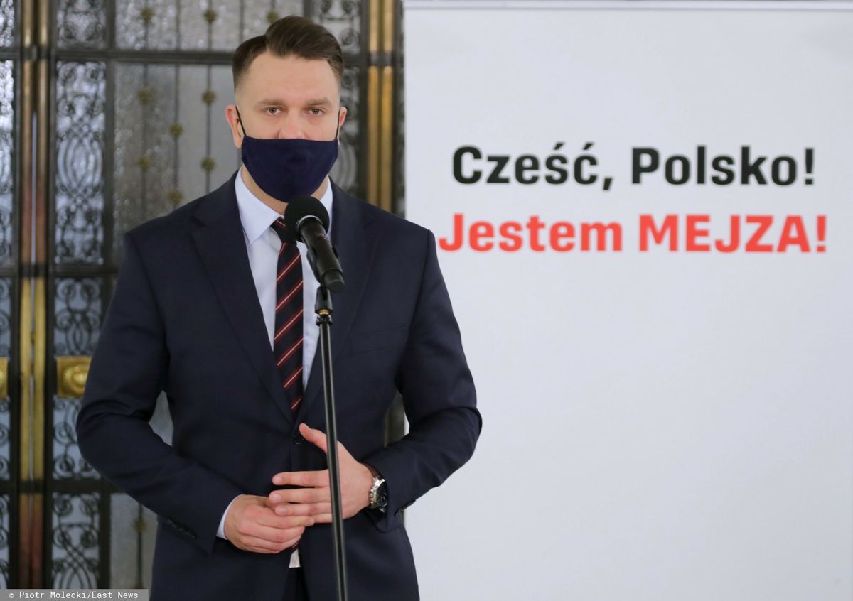 O kontrowersjach wokół wiceministra Łukasza Mejzy poinformowała Wirtualna Polska 