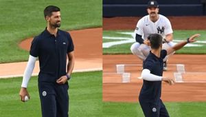 Djoković gwiazdą na meczu baseballa. Wystąpił w ciekawej roli