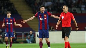To on posędziuje mecz Barcelony. Dla Lewandowskiego to koszmar