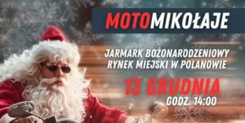 Polanowo: MotoMikołaje na Jarmarku Bożonarodzeniowym