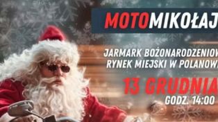 Polanowo: MotoMikołaje na Jarmarku Bożonarodzeniowym