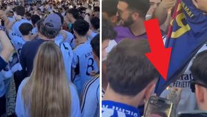 Skandal goni skandal. Spójrz, co zrobili kibice Realu przed hitem z Barceloną