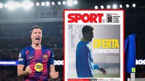 Hiszpanie rozpisują się od rana. "Lewy" trafił na okładkę