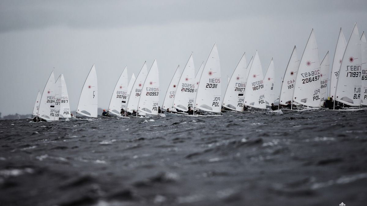 Zawodnicy olimpijskiej klasy Laser Standard