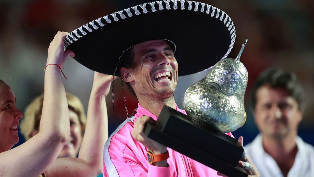Zdjęcie okładkowe artykułu: Getty Images / Hector Vivas / Na zdjęciu: Rafael Nadal, mistrz Abierto Mexicano Telcel 2020