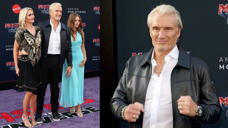 Dolph Lundgren zabrał na salony żonę i córkę