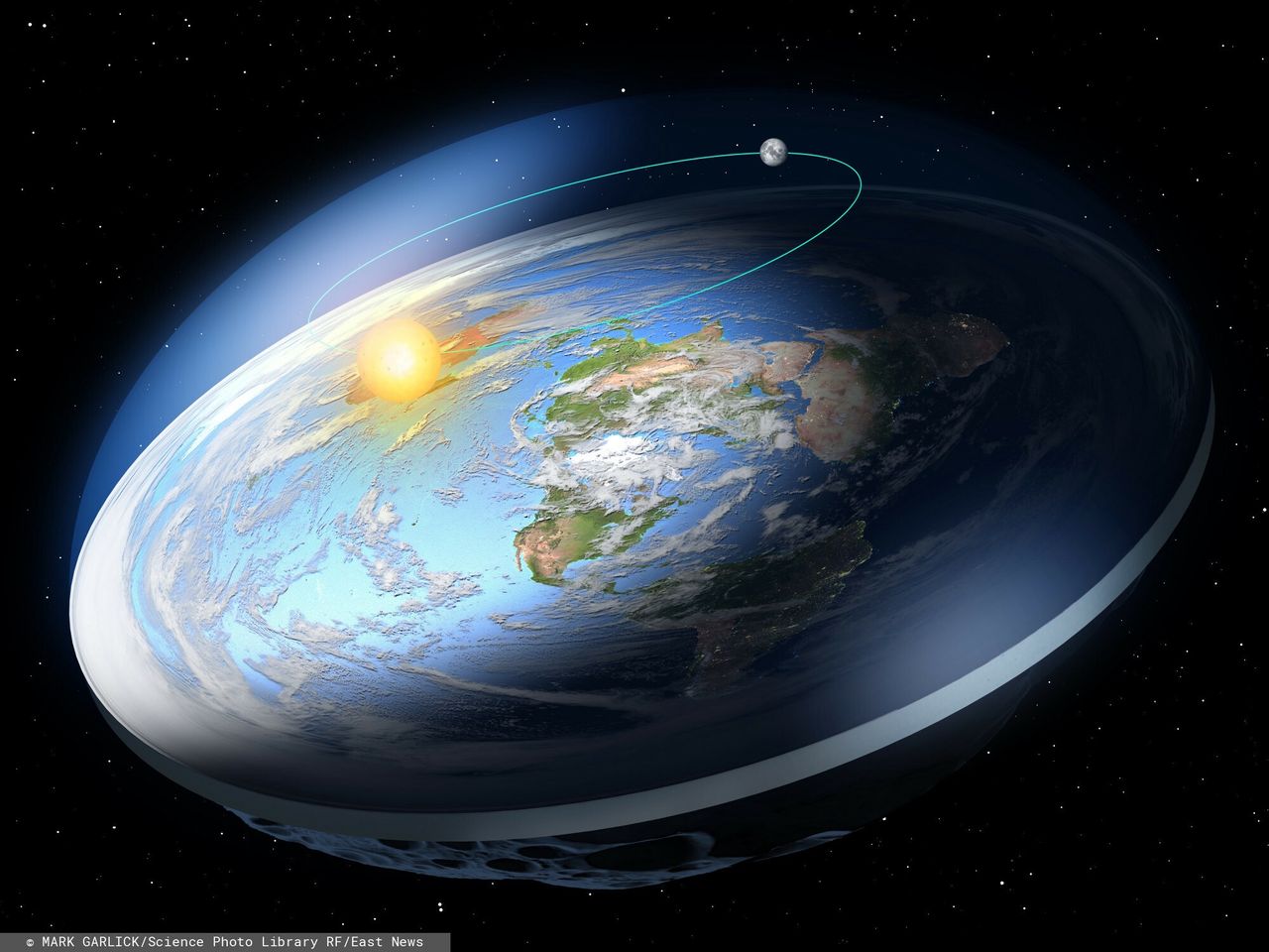 To byłby inny świat. Jakie warunki panowałyby na płaskiej Ziemi?