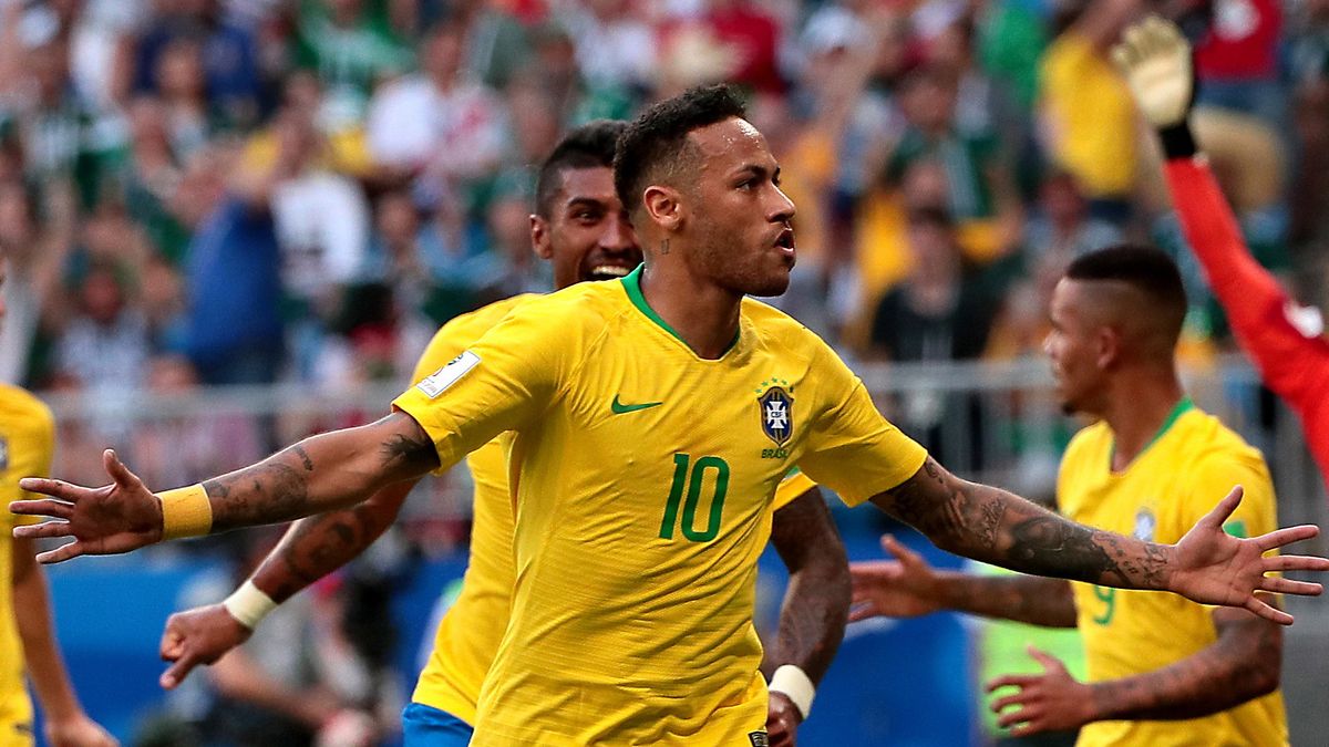 Zdjęcie okładkowe artykułu: WP SportoweFakty / WALLACE WOON / Na zdjęciu: Neymar w reprezentacji Brazylii