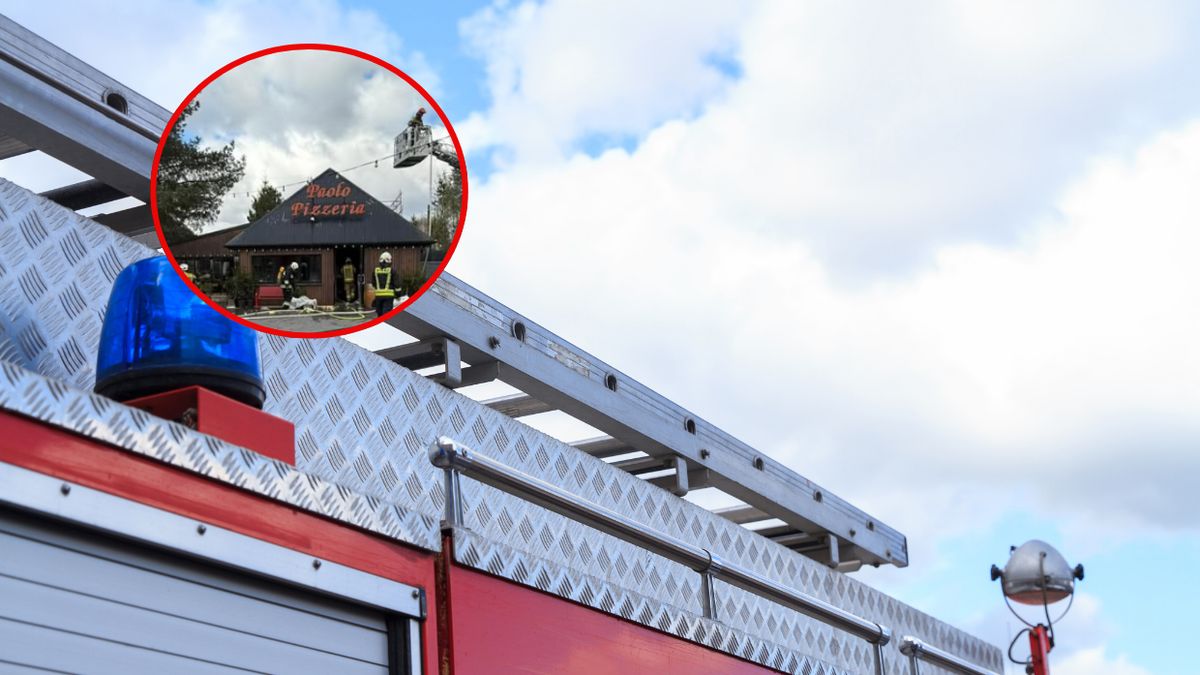 W pizzerii Paolo zapaliło się poddasze