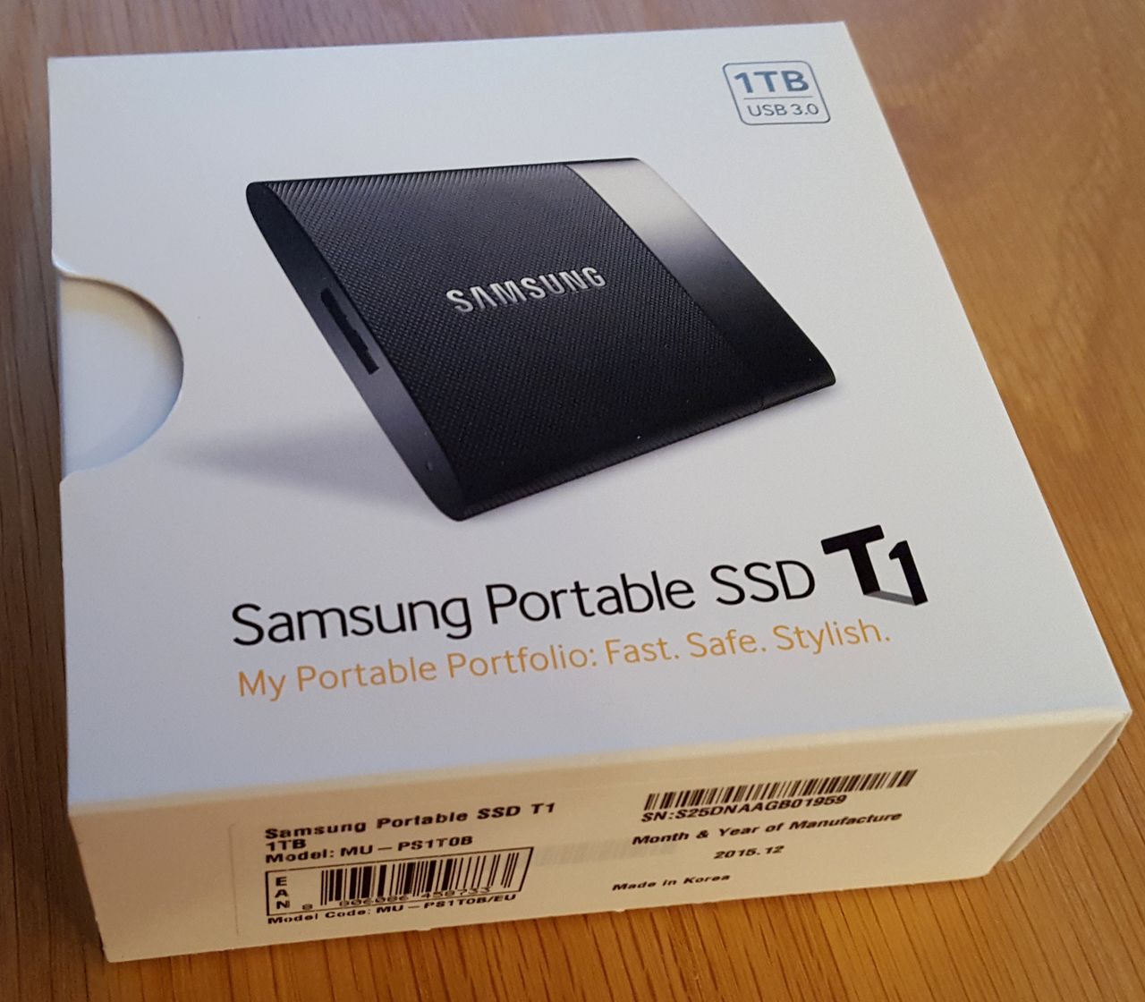 Dyski zewnętrzne (3) - Samsung Portable SSD T1