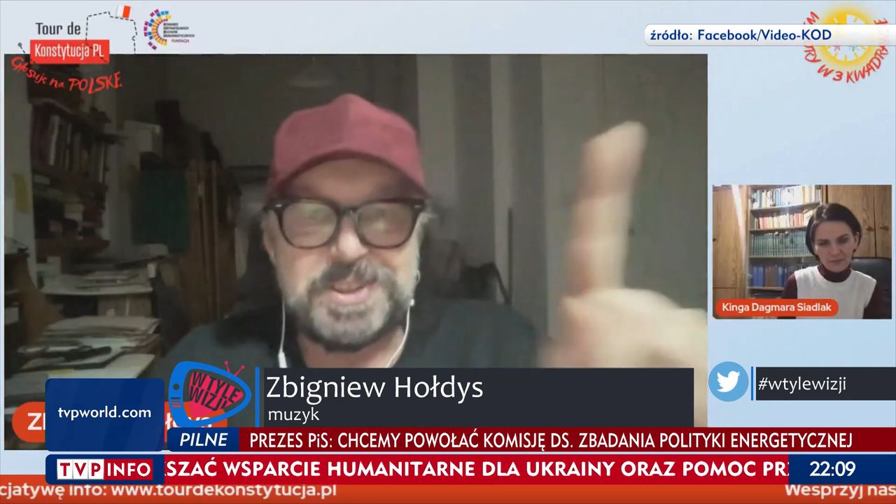 Słowa Hołdysa były wodą na młyn dla komentatorów z "W tyle wizji"