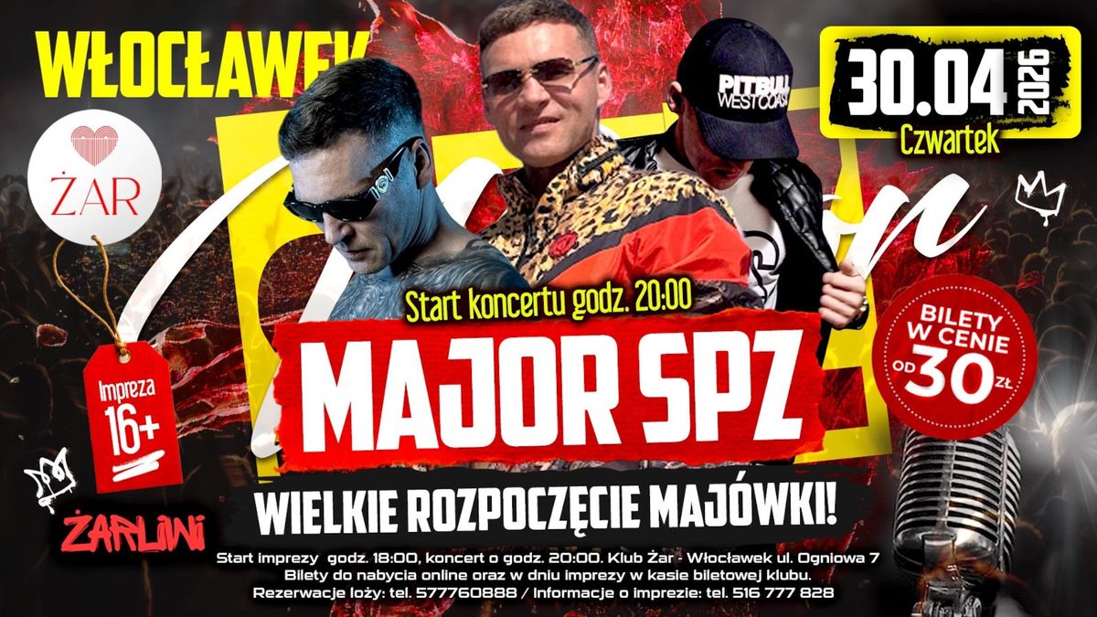 Major SPZ w klubie Żar