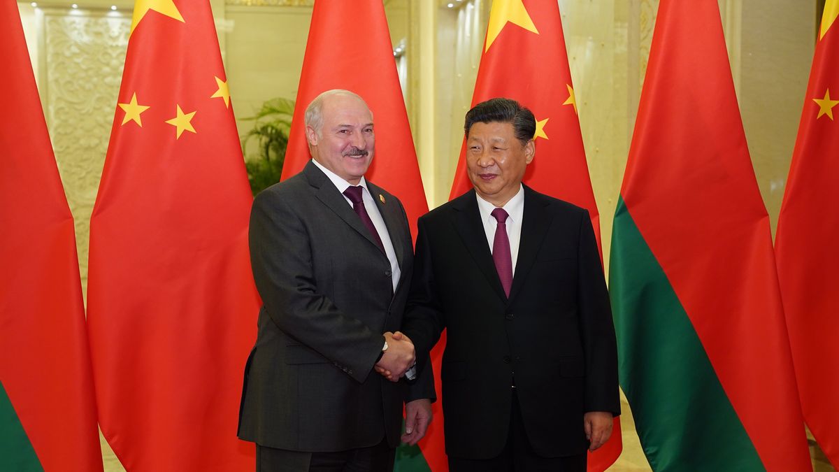 Alaksandr Łukaszenka, Xi Jinping