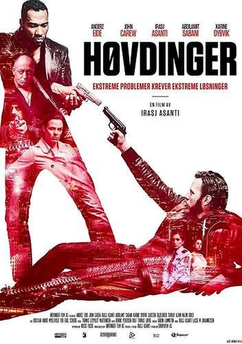 Plakat filmu "Hovdinger", w którym wystąpił Carew